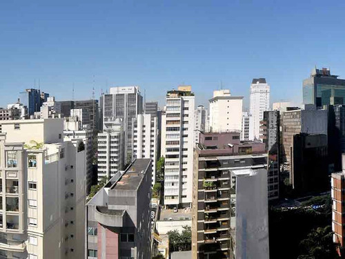 Imagem 8 de 15 de Flat No Jardins Oportunidade De Investimento - Sf2156