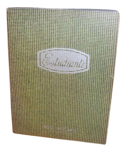 Antiguo Cuaderno Estudiante Decada Del 70 - Tapa Amarilla