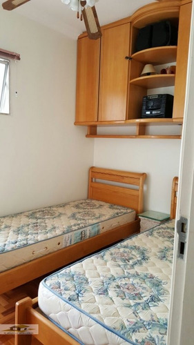 Imagem 7 de 22 de Apartamento A Venda No Bairro Vila Alzira Em Guarujá - Sp. - Aps584-1