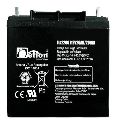 Batería Fl12260 Netion 12v 26ah