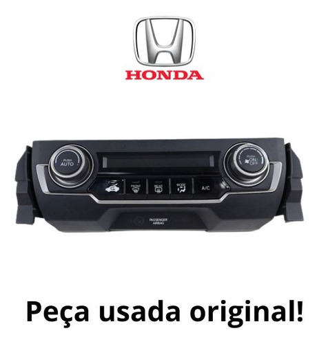 Comando De Ar Honda New Civic G10 2017 