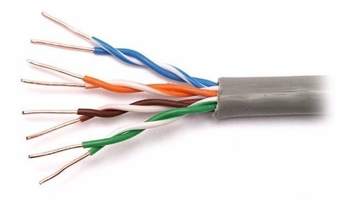 Cable Utp Cat 5e Wireplus Red Internet 25 Metros Ponchado