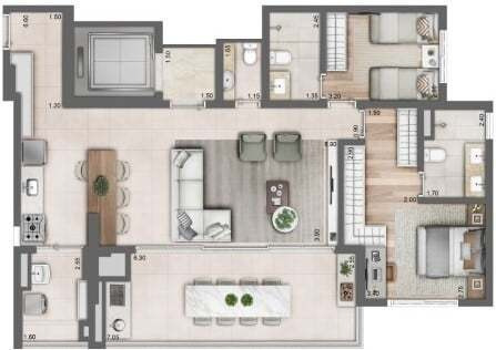 Imagem 17 de 30 de Apartamento À Venda No Bairro Perdizes - São Paulo/sp - O-24830-41095
