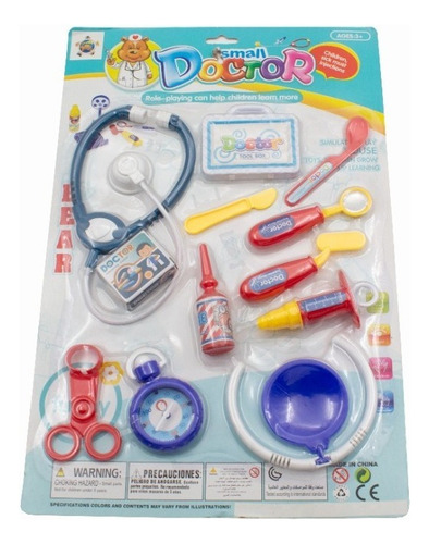 Juguete 12 Pzs Juego De Simulación Doctor Para Niños