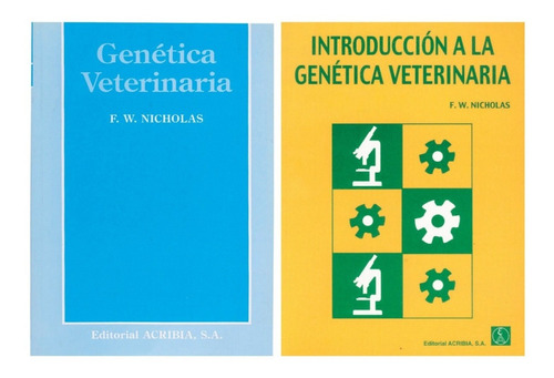 Nicholas: Genética Veterinaria + Introducción Genética Vet.