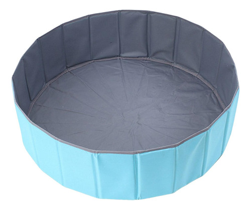 Parque Infantil Dobrável Para Bebês Azul 120cm X A30cm