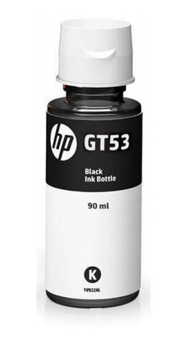 Botella Tinta Hp Gt53 Negro Original Sistemas Continuos