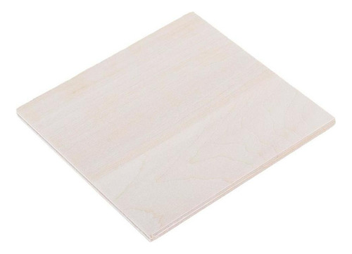 Modelo De Madera 100x100x1.5mm