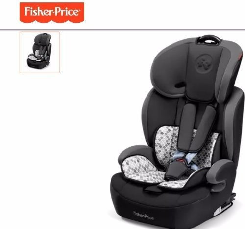 Cadeira infantil para carro Fisher-Price Safemax Fix cinza