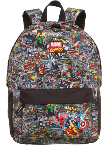 Mochila Geek Marvel Comics Com Fone De Ouvido Dermiwil 2020