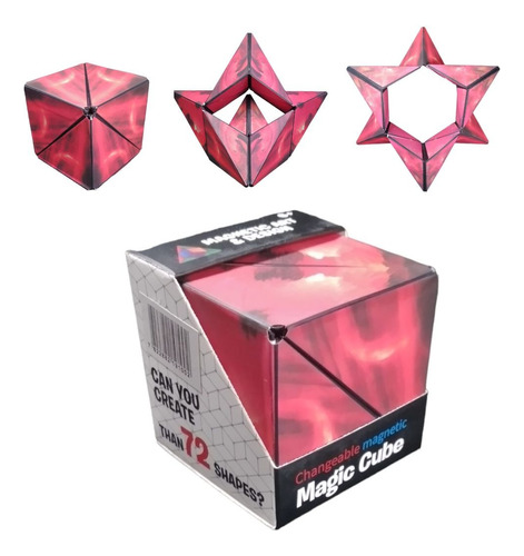 Cubo Rubik Origami Red