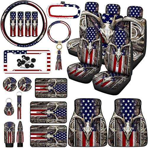 Conjunto De Accesorios Automóvil Diseño De Ciervo De ...