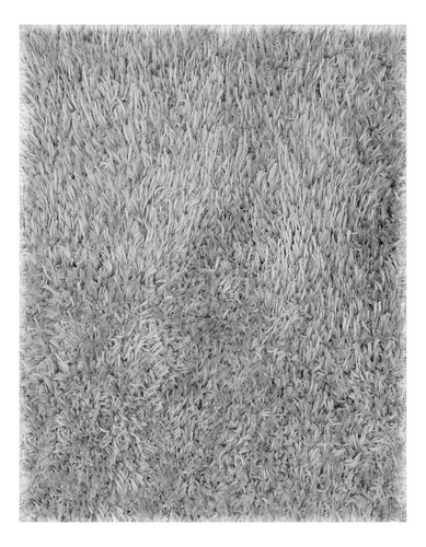 Tapete Decorativo Dib Oslo Shagg 120x170 Cm Ancho 120 Cm Color Gris Claro Diseño De La Tela Shaggy Largo 170 Cm