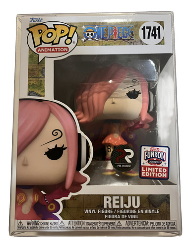 Funko Pop Reiju #1741 Funko London Sticker Pr, Prot Chalice