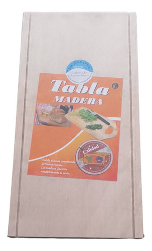 Tabla De Madera Para Picar 40x20cm G P