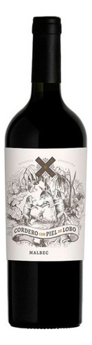 Vinho Argentino Cordero con Piel de Lobo Malbec 750ml