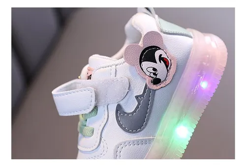 Zapatillas Deportivas Para Bebés Y Niñas Led Light Luminous