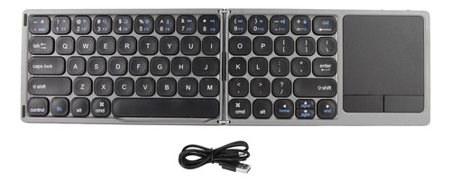 Teclado Táctil Plegable De Alta Sensibilidad, Tipo C, Carga