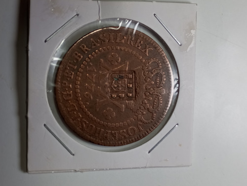 Moeda De Xx Reis 1776, Colônia, Cobre, Excelente Estado (Usado)