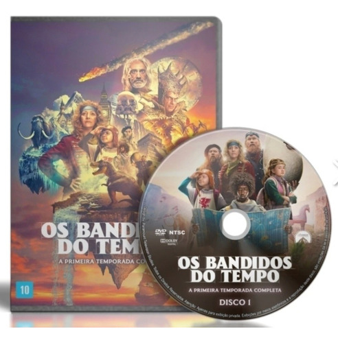 Dvd Série Os Bandidos Do Tempo 1°temporada Completa