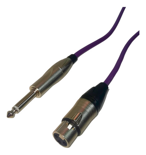 Cable Para Microfono Profesional 6 Mts