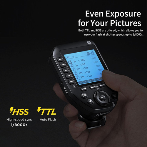 Disparador De Flash Inalámbrico Para Cámara Nikon Hss Ttl