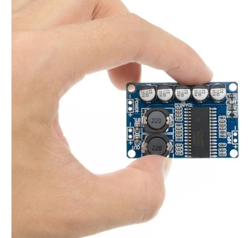 Imagen 2 de 4 de Placa Amplificador 35w Clase D - Tda8932