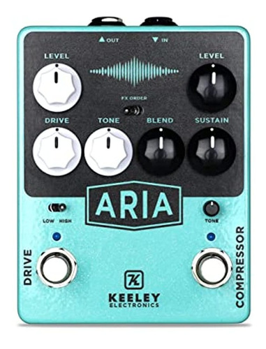 Compresor Keeley Aria Y Pedal Overdrive