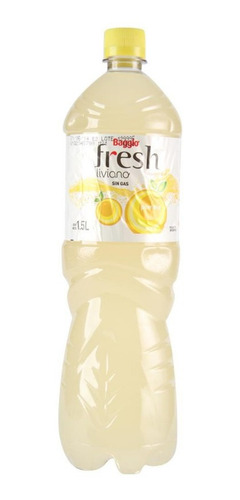 Imagen 1 de 1 de Agua Baggio Fresh Saborizada Pomelo 1.5 Litros.