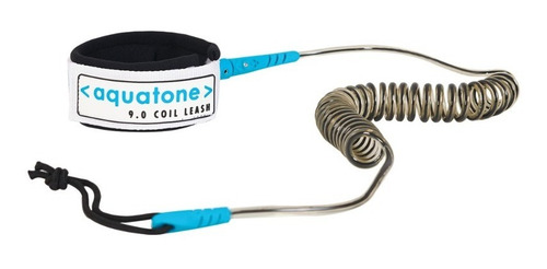 Imagen 1 de 4 de Pita Para Tabla Stand Up Paddle Aquatone 9 (coil Leash)