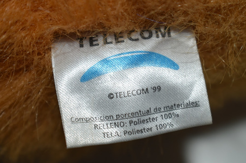 Muñeco La Llama Que Llama Telecom 1999 Titere Publicidad (Usado)