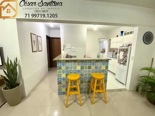 Imagem 4 de 15 de Apartamento Reformado A Venda 2/4 Sendo (01 Suíte) Varanda Vista - Jardim Placaford Ap02324