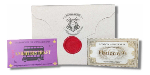 Carta Aceitação Hogwarts Harry Potter