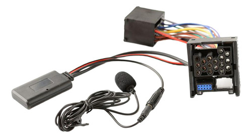 2x Adaptador Auxiliar Bluetooth Com Kit De Microfone Para