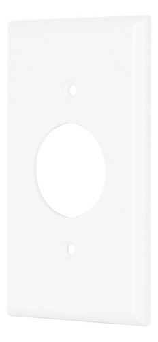 Placa De Abs Para Contacto Redondo Standard Blanco 47725