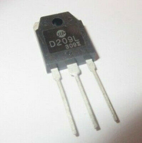 Imagen 1 de 1 de Pack De 4 Transistor Salida De Potencia D209l Npn 