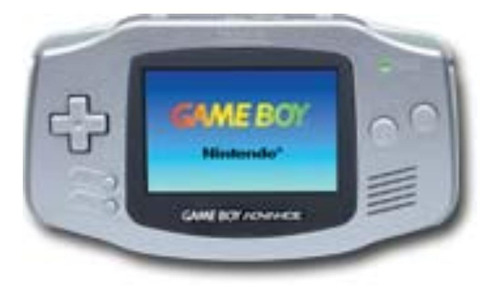 Nintendo Game Boy Advance Standard color  plata