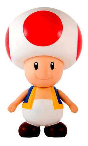 Imagen 2 de 4 de Figura Super Mario Toad Original