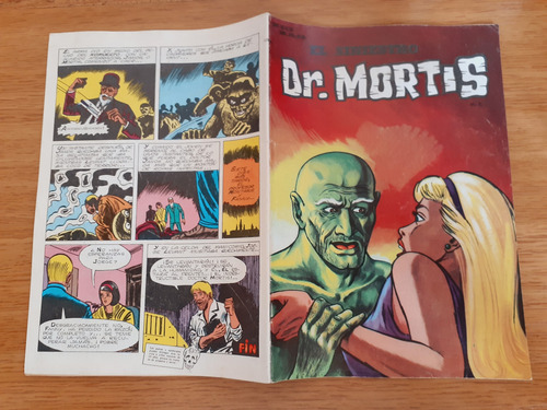 Cómic El Siniestro Dr Mortis Año 1 Número 4 Editora Zig Zag (Usado)