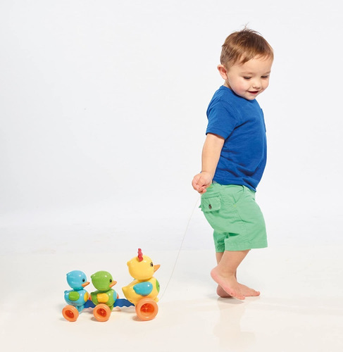 Imagen 3 de 6 de Arrastre Patitos Didactico Con Sonido Familia Tomy 92114 Edu