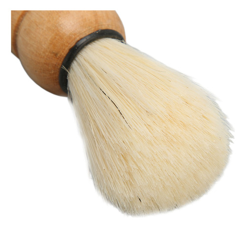 Brocha De Afeitar Para Hombre Con Mango De Madera Shave Mini