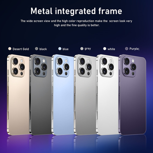 A Smartphone Gama Alta I16 Pro Max De 7.6 Pulgadas Con