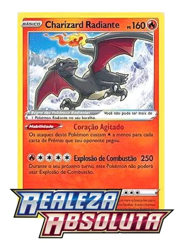 Carta Pokemon Charjabug Radiante Realeza absoluta