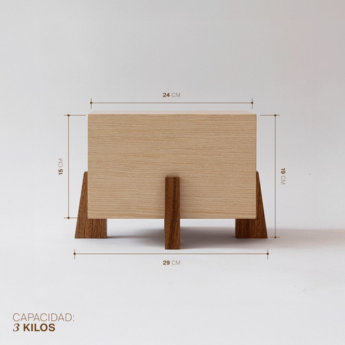 Urna Funeraria De Madera Para Cenizas De Cremación