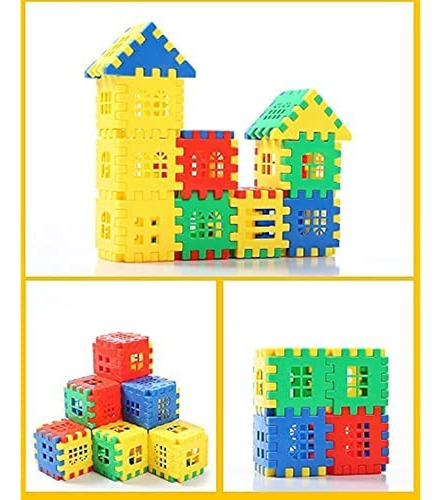 ~? Dejun Interlocking Building Blocks Toys For Kids - Buildi