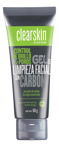 Clearskin Gel De Limpieza Facial Con Carbón Avon