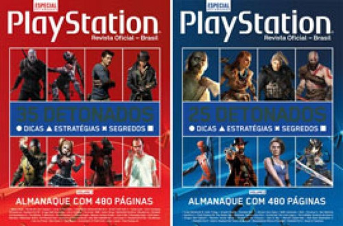 Imagem 1 de 1 de Coleção Almanaque Playstation De Detonados (2 Volumes)
