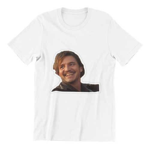 Polera Unisex Pedro Pascal Actor Meme Cage Estampado Algodon