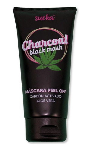 Mascara Peel Off Aloe Vera Y Carbon Activado