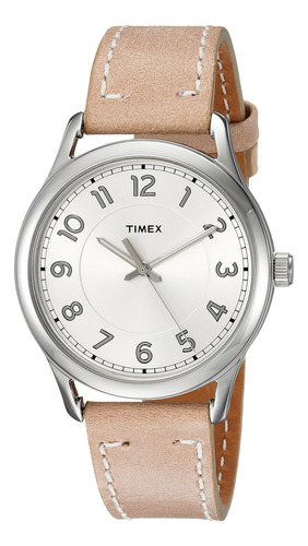 Reloj Timex Para Mujer Tw2r Con Correa De Cuero De Nueva Ing